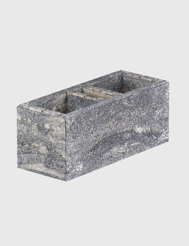 Bloczek ogrodzeniowy GRA 50x20x20cm