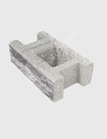 Bloczek łupany podmurówkowy Frappe 38x22x16cm