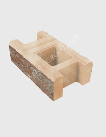 Bloczek łupany podmurówkowy Toffi  38x22x16cm