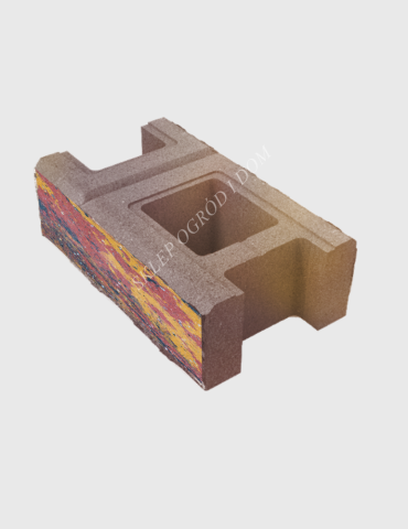 Bloczek łupany podmurówkowy Złota Jesień A3 38x22x16cm