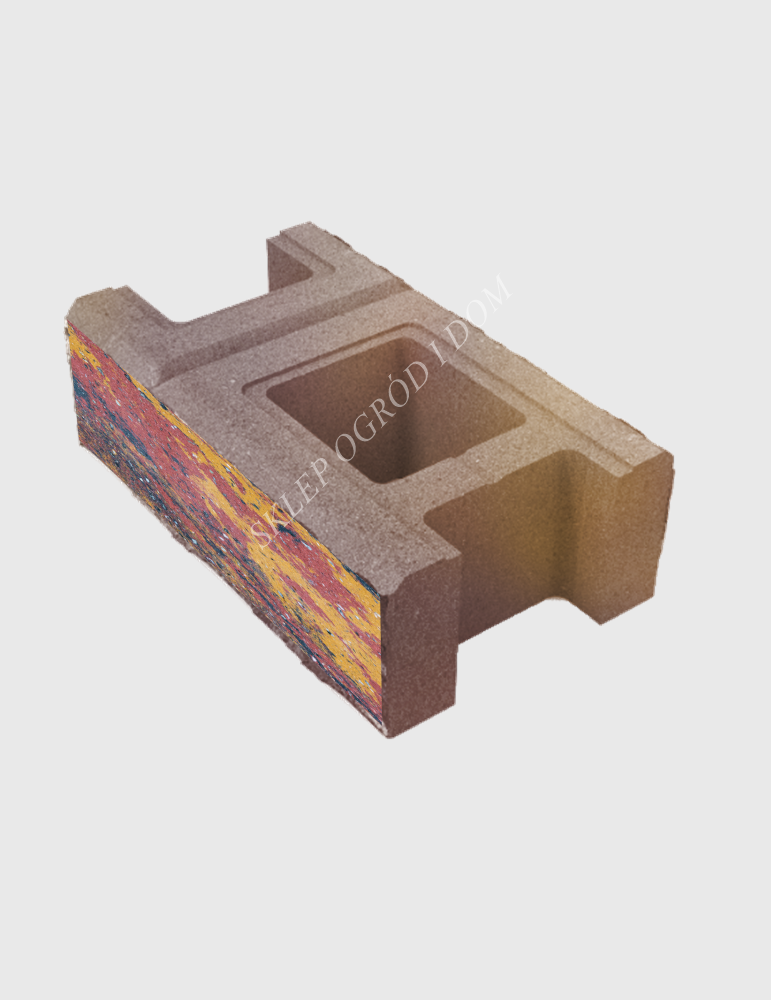 Bloczek łupany podmurówkowy Złota Jesień A3 38x22x16cm