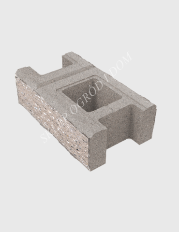 Bloczek łupany podmurówkowy Lungo 38x22x16cm