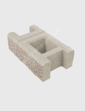 Bloczek łupany podmurówkowy Latte 38x22x16cm