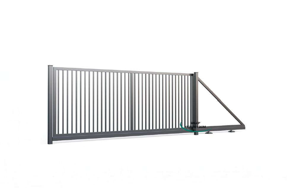 brama samonośna przesuwna pionowa magro