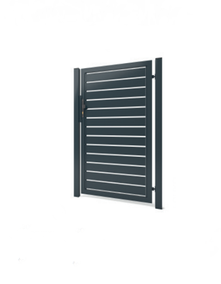 furtka z profilem poziomym classic line