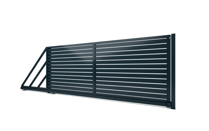 brama przesuwna pozioma classic line
