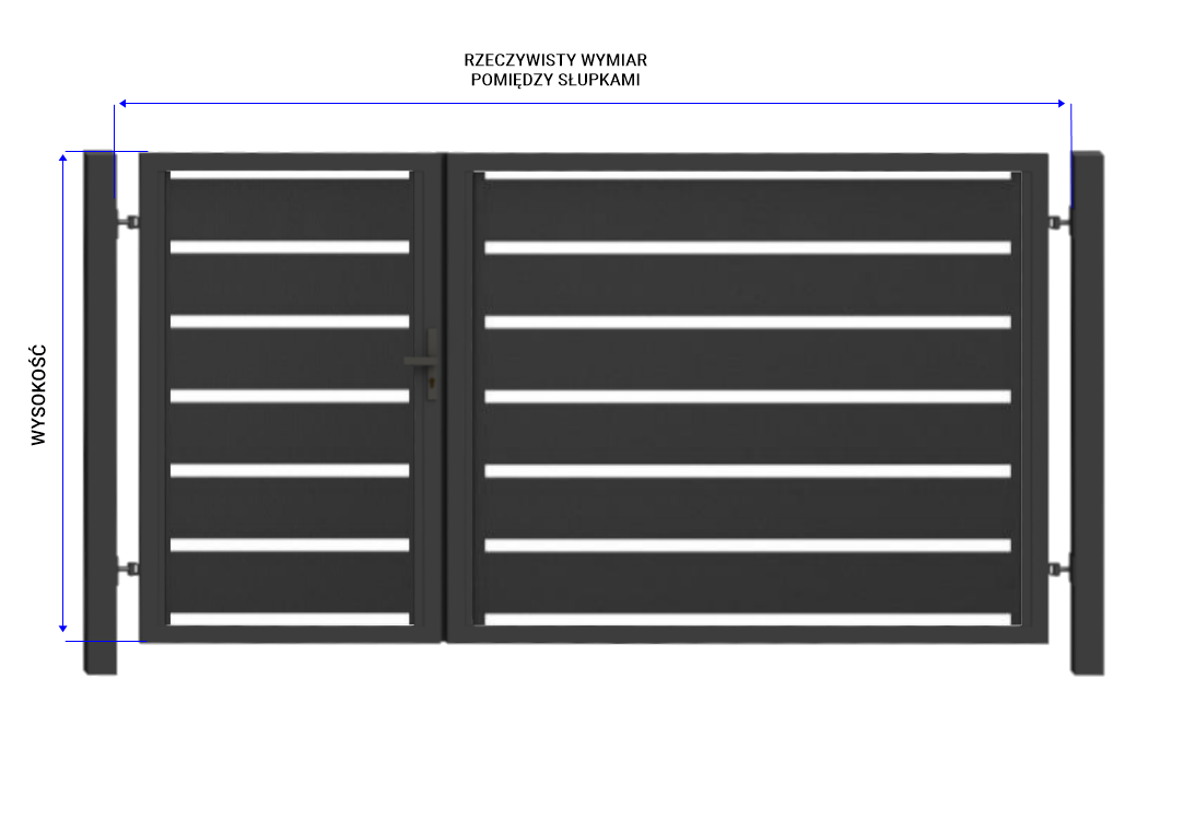 jak prawidłowo podać wymiary bramofurtki cubus