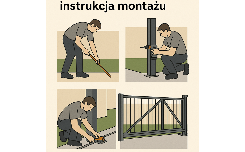 Jak samodzielnie zainstalować bramę przesuwną: instrukcja montażu