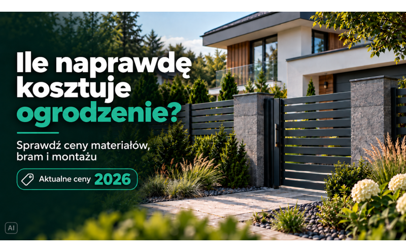 Ile kosztuje ogrodzenie w 2026 roku?