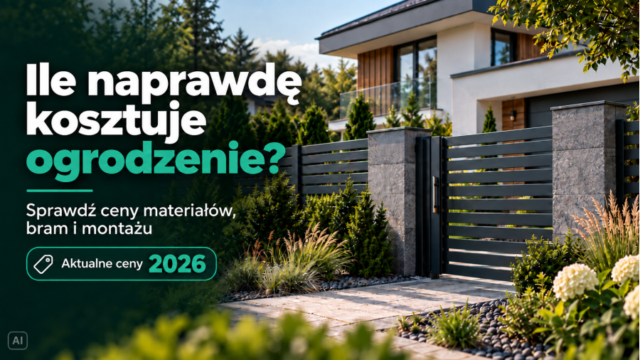 Ile kosztuje ogrodzenie w 2026 roku?